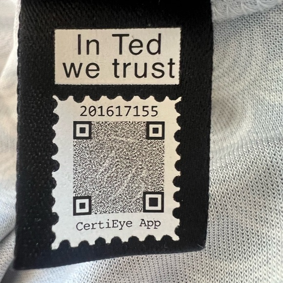 Ted Baker Leilann Masquerade Pleated Midi Dress Faux Wrap Geometric Pattern - Picture 14 of 15